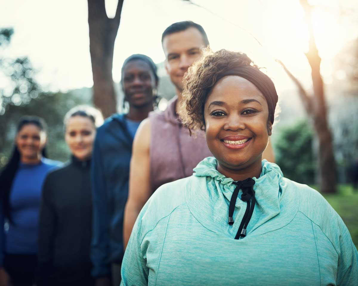 Group of people happy